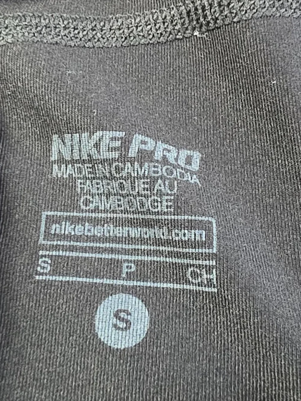 Nike Pro Womens Black Shorts Size S - Picture 7 of 8